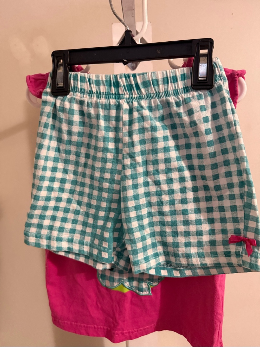 Boutique Gingham Whale Shorts Set - Picture 4 of 7